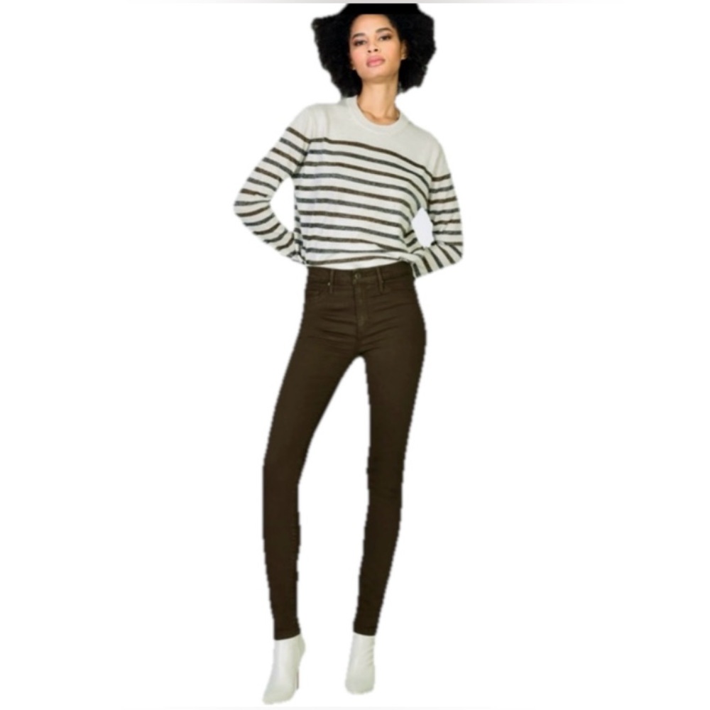 Black Orchid GISELE HIGH RISE SKINNY WACKY TOBACCY Women’s Brown Jeans Size 26